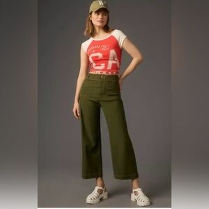 Maeve Colette Wide Leg Pants